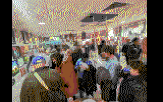 The Art of Isolation full of people