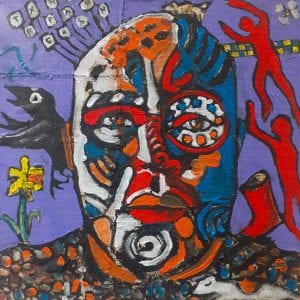 Back-and-forth portrait with Marc by Rod Kitson