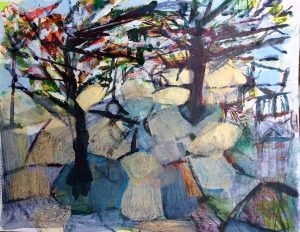 Lockdown Garden IV by Pam Walker
