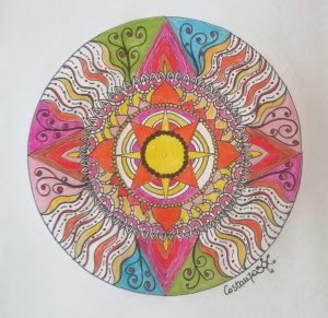 Sun Mandala by Costanza Vascotto
