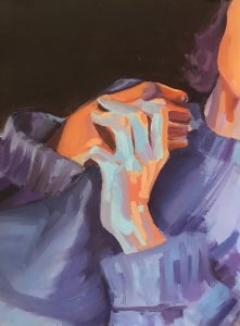 Hands and Jumper by Megane Souchet