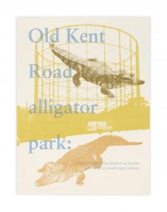 Old Kent Road Alligator Park by Chris Ratcliffe