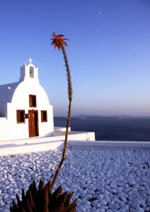 DUSK, SANTORINI 2011 by Poppy Hollis