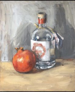 Gin and Pomegranate by Jenny Lea