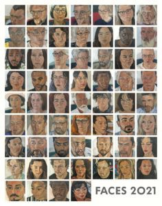 Faces 2021 by Rod Kitson