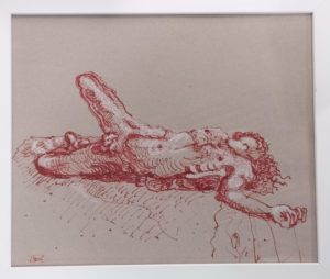 Nude Figure, Reclining by James Fitzgerald