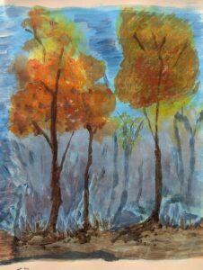 Trees 2 by Francoise Drown