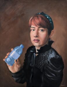 Lucia with bottle by Jessica Sheehan