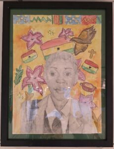 Self Portrait by Elaine Atkins