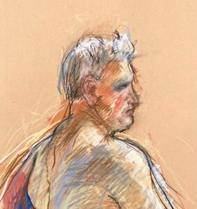 Portrait of Ed by Derek Mason