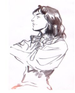 Caught in Profile by Michael Ollerton