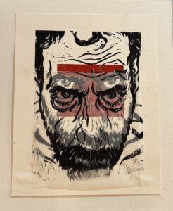 Marios Rotsa Self Portrait by Marios Rotsa