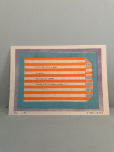 Live - Risograph Edition by Emily Grenville-Grey