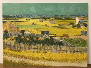 Copy of Van Goch harvest scene by Jon Clay