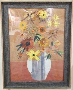 Tribute to Van Gogh Flowers by Pat Mynott