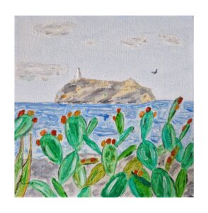 Ile de Giraglia by Edoardo Pozzolini