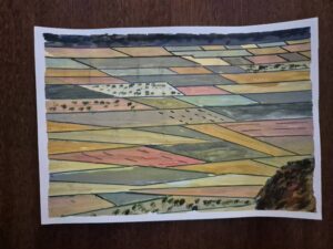 Salt Pans, Lanzarote by Gordon Stewart