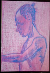 Portrait of Adrian by Chris Gambin