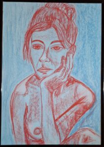 Portrait of unknown by Chris Gambin